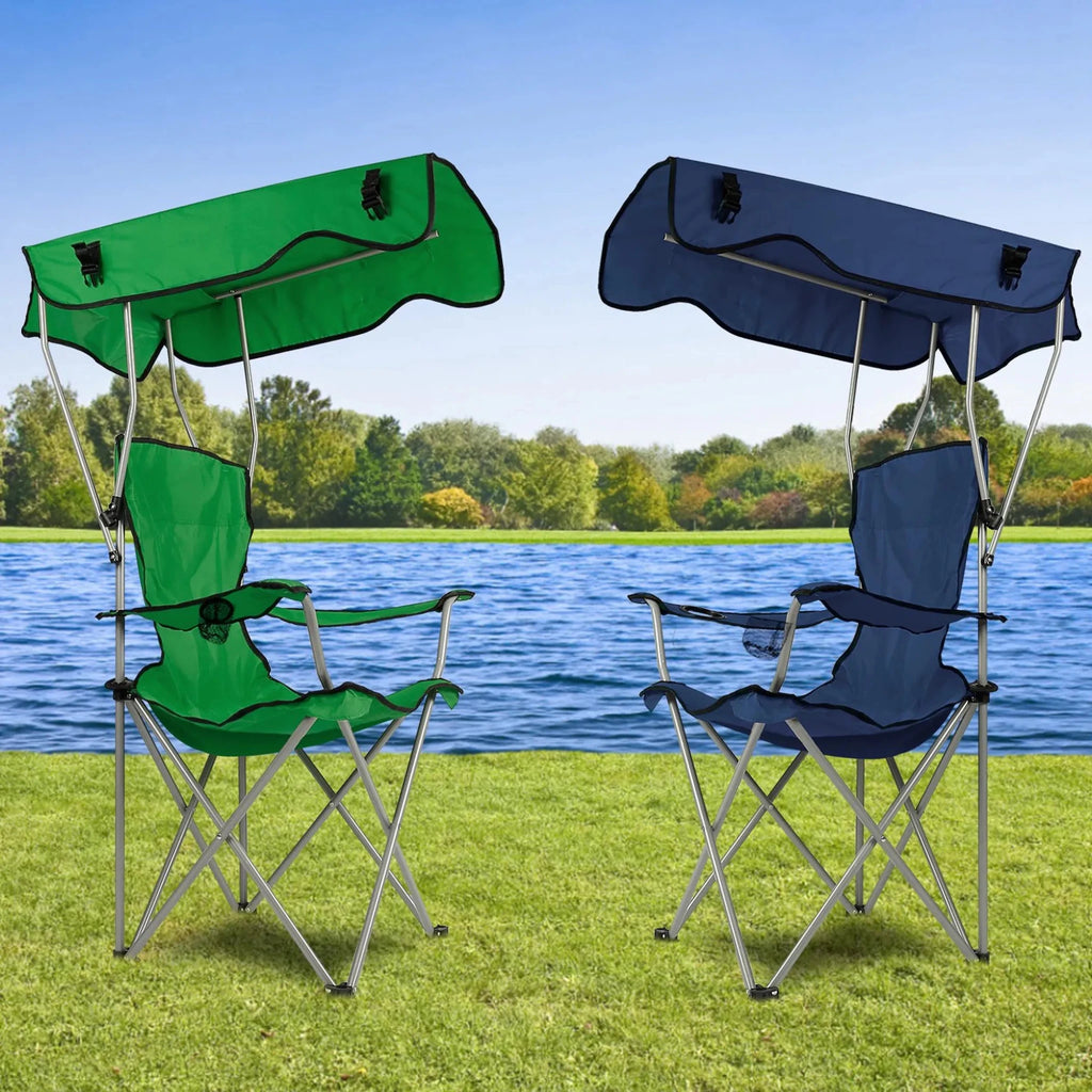 Foldable Beach Canopy Chair - Outdoors & Sports Tinker Time