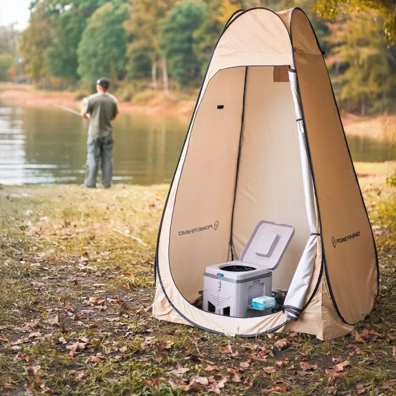 Foldable Portable Toilet for Car & Camping - Emergency Outdoor Stool with Odor-Proof Design, Adult Travel Toilet - Outdoors & Sports Tinker Time