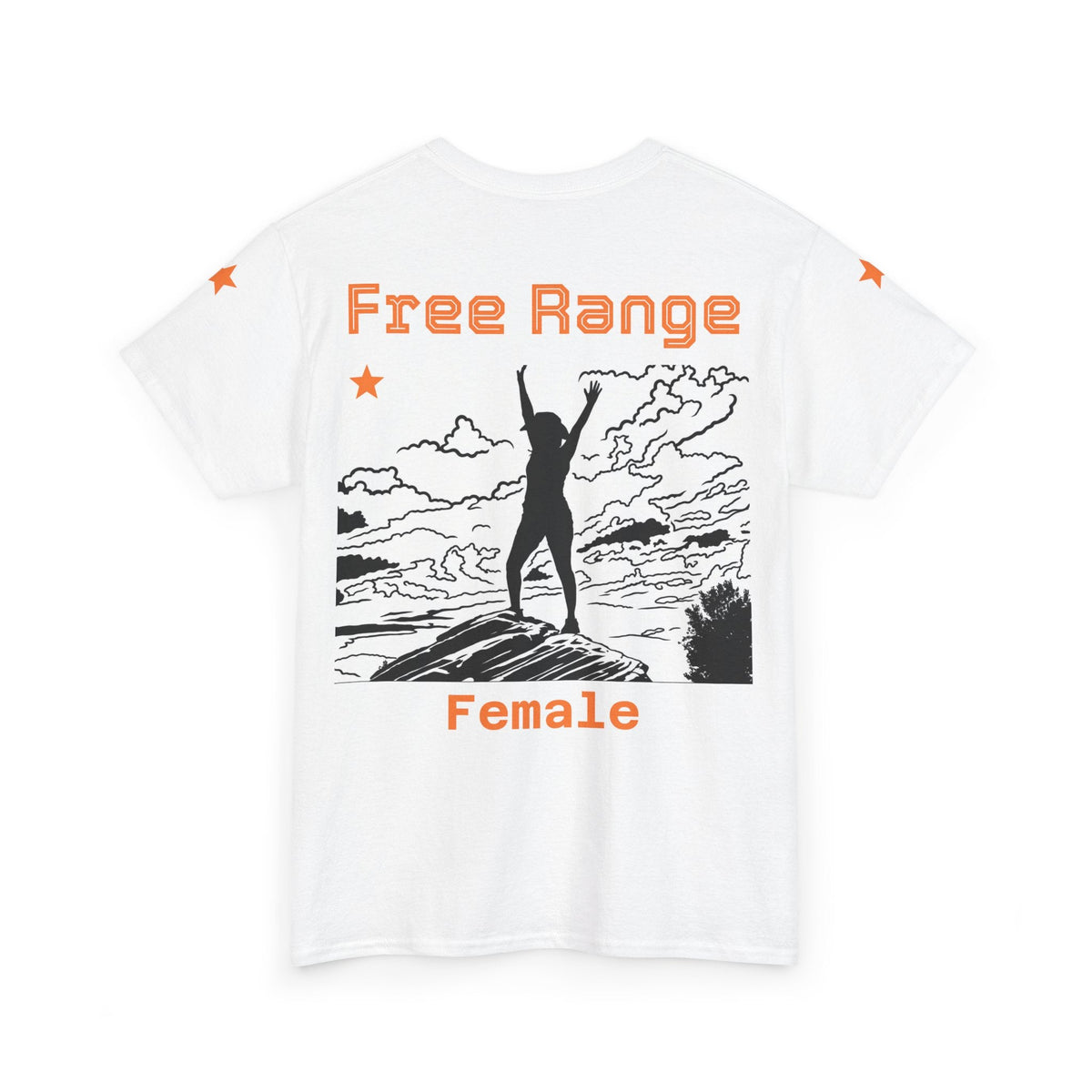 Free Range Female Outdoor Adventure T-Shirt - Outdoors & Sports Tinker Time