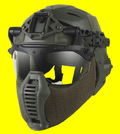 Modular Full Head Cover Helmet