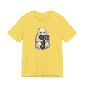 Ghost Cat Fangs For Nothing T-Shirt - Outdoors & Sports Tinker Time