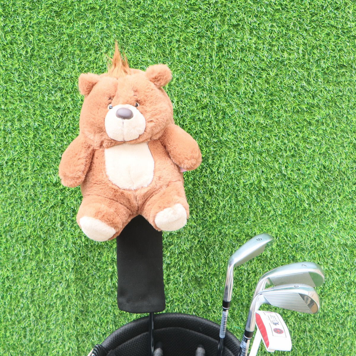 Golf club cover animal cap cover 3/5 wooden club cover - Outdoors & Sports Tinker Time
