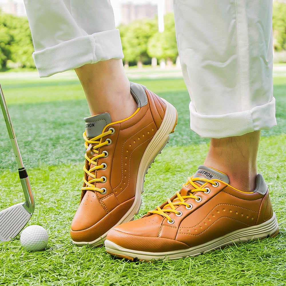 Golf Shoes for Men No Spike Golf Training Shoes Big Size - Outdoors & Sports Tinker Time