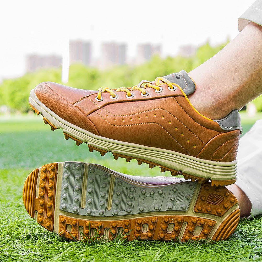 Golf Shoes for Men No Spike Golf Training Shoes Big Size - Outdoors & Sports Tinker Time