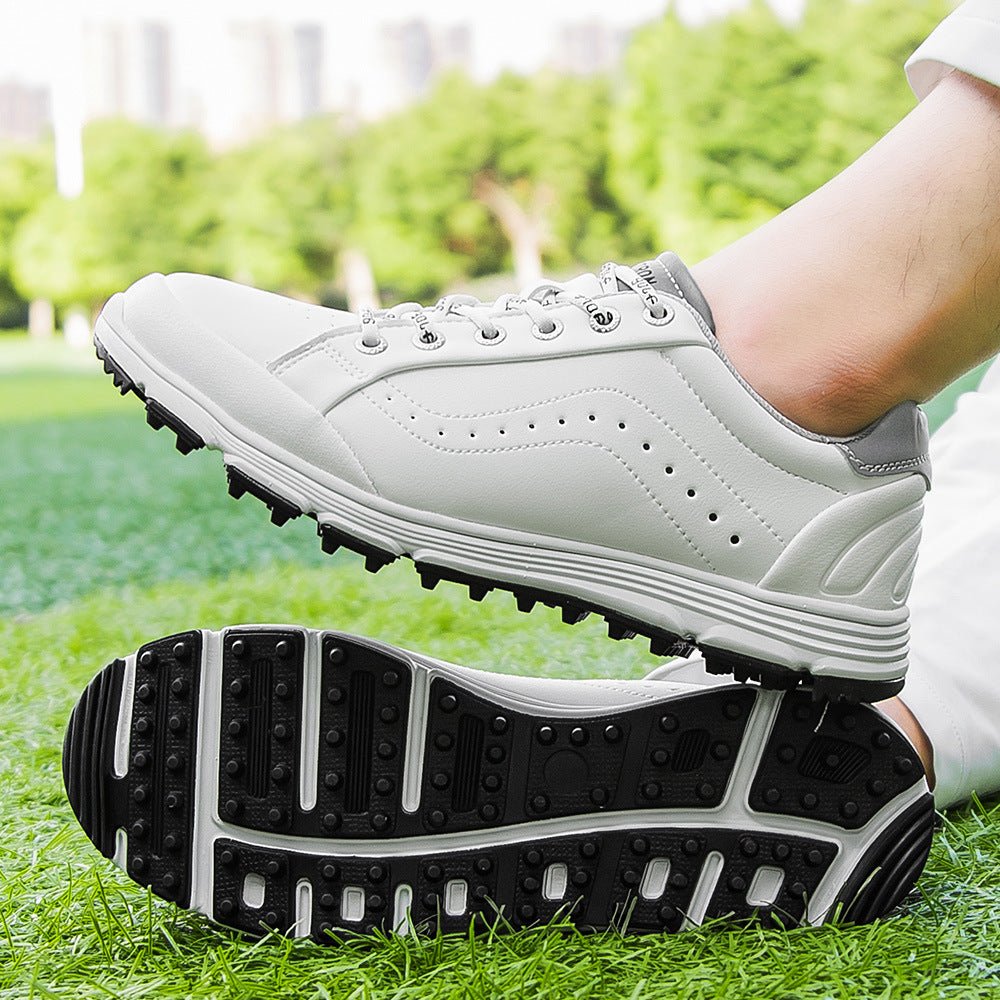 Golf Shoes for Men No Spike Golf Training Shoes Big Size - Outdoors & Sports Tinker Time