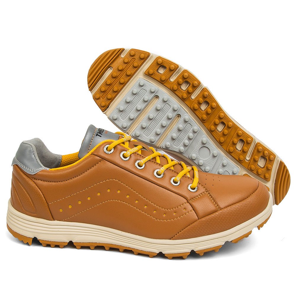 Golf Shoes for Men No Spike Golf Training Shoes Big Size - Outdoors & Sports Tinker Time