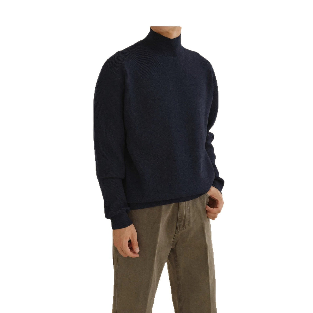 Half high neck slim fit sweater for men - Outdoors & Sports Tinker Time