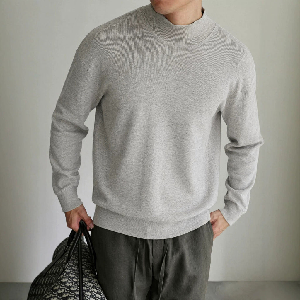 Half high neck slim fit sweater for men - Outdoors & Sports Tinker Time