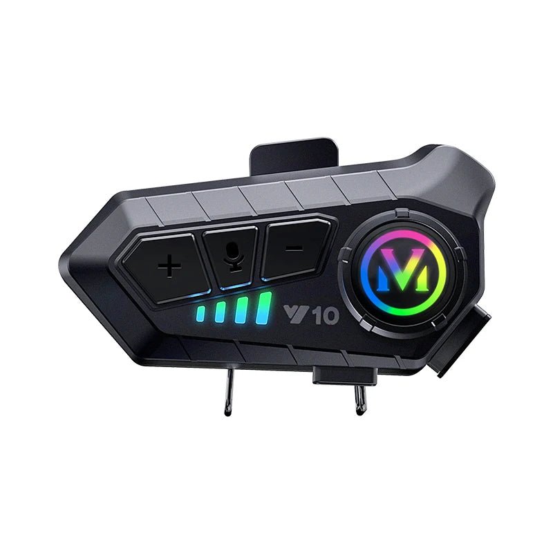 Helmet Bluetooth Earphones Motorcycle Built in External Full Helmet Riding Delivery Half Helmet Special Rider Waterproof - Outdoors & Sports Tinker Time