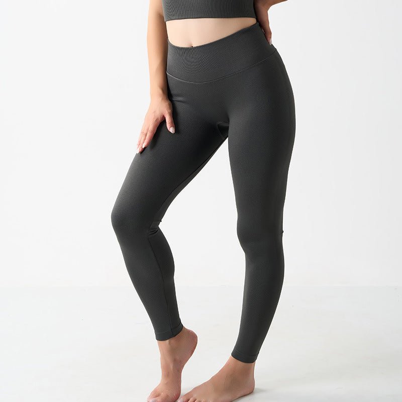 High Elastic Long Pants Women's Butt-Lifting Fitness Pants - Outdoors & Sports Tinker Time
