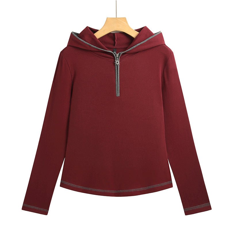 Hooded long sleeved t-shirt for women - Outdoors & Sports Tinker Time