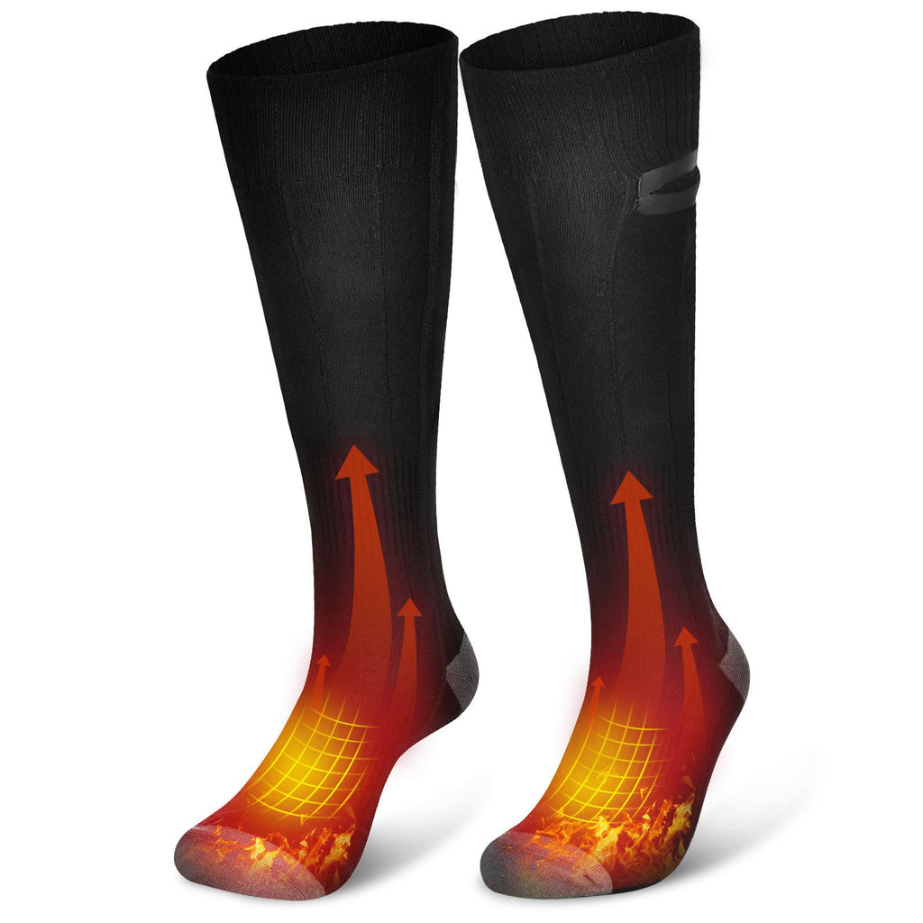 Hot socks with 3-speed electric heating, USB for men and women's foot warmers, winter electric heating and warm socks - Outdoors & Sports Tinker Time