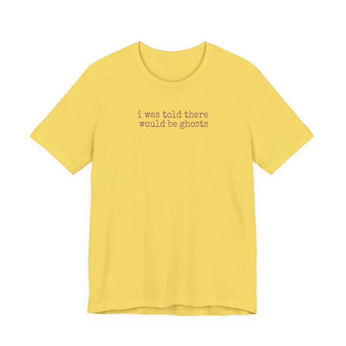 I Was Told There Would Be Ghosts - Halloween T-Shirt - Outdoors & Sports Tinker Time