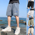 Ice Silk Shorts Mens Summer Thin Outwear Quick Drying Casual Pants Mens Five Point Trend Beach Basketball Sports Pants - Outdoors & Sports Tinker Time