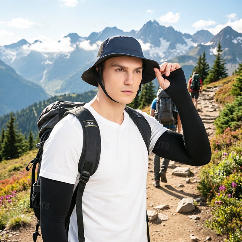Lightweight Adjustable Helmet Hat, Breathable Detachable Safety Cap for Cycling & Outdoor Sports - Outdoors & Sports Tinker Time