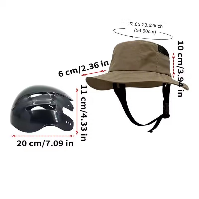 Lightweight Adjustable Helmet Hat, Breathable Detachable Safety Cap for Cycling & Outdoor Sports - Outdoors & Sports Tinker Time