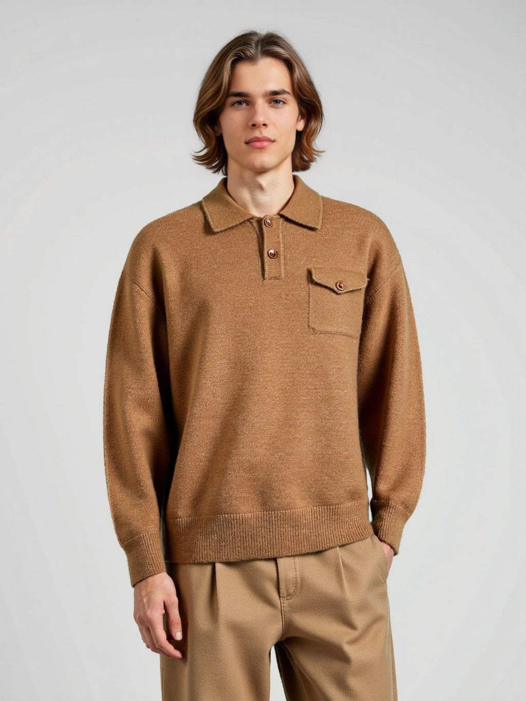 Loose collar sweater - Outdoors & Sports Tinker Time