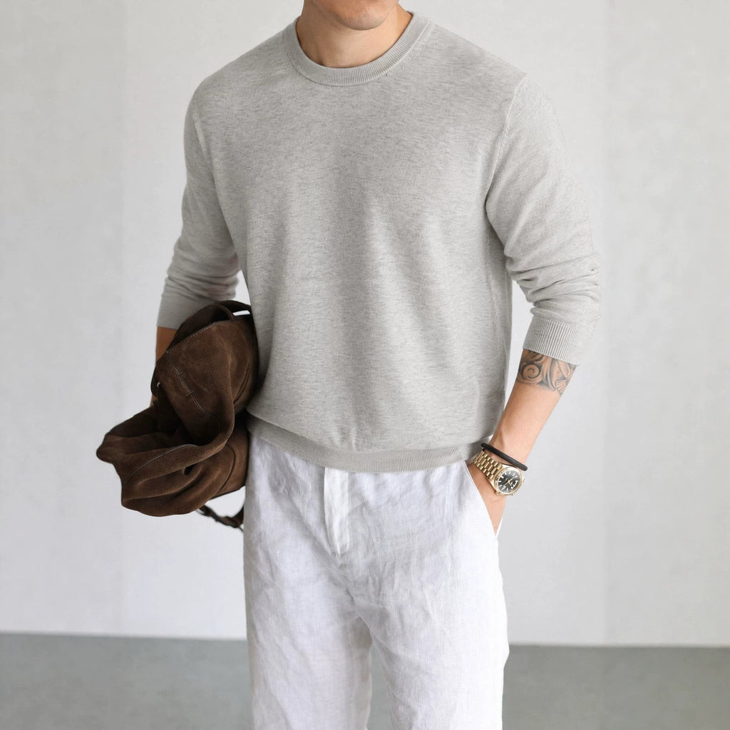 Loose round neck long sleeved sweater - Outdoors & Sports Tinker Time