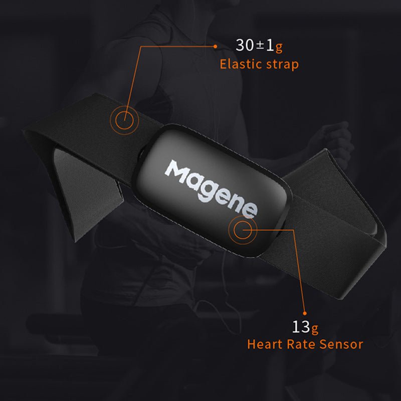 Magene McKing Heart Rate Belt Sensor Cycling Computer Heart Rate Monitor Heart Rate Waterproof Bluetooth ANT+ - Outdoors & Sports Tinker Time