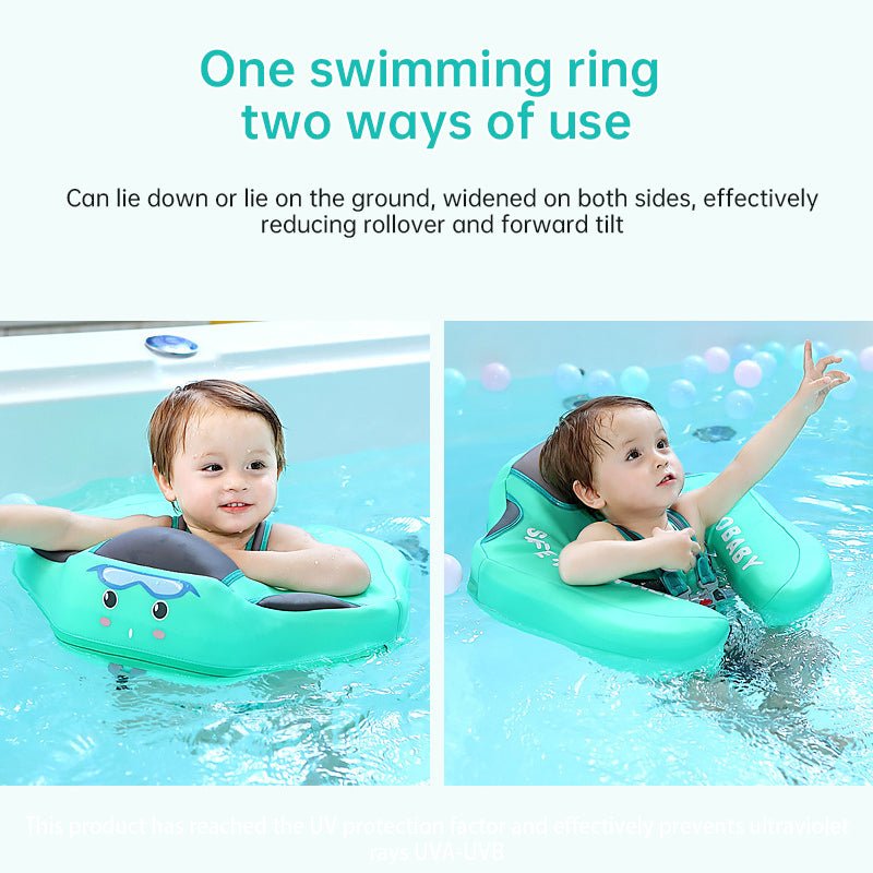 Mambobaby Non - inflatable Baby Swim Float, Foot Cushion, Seat, Fun Swimming Toys, Gift for Boys and Girls - Outdoors & Sports Tinker Time