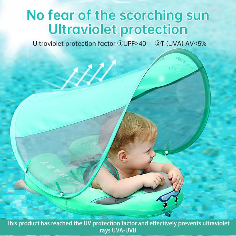 Mambobaby Non - inflatable Baby Swim Float, Foot Cushion, Seat, Fun Swimming Toys, Gift for Boys and Girls - Outdoors & Sports Tinker Time