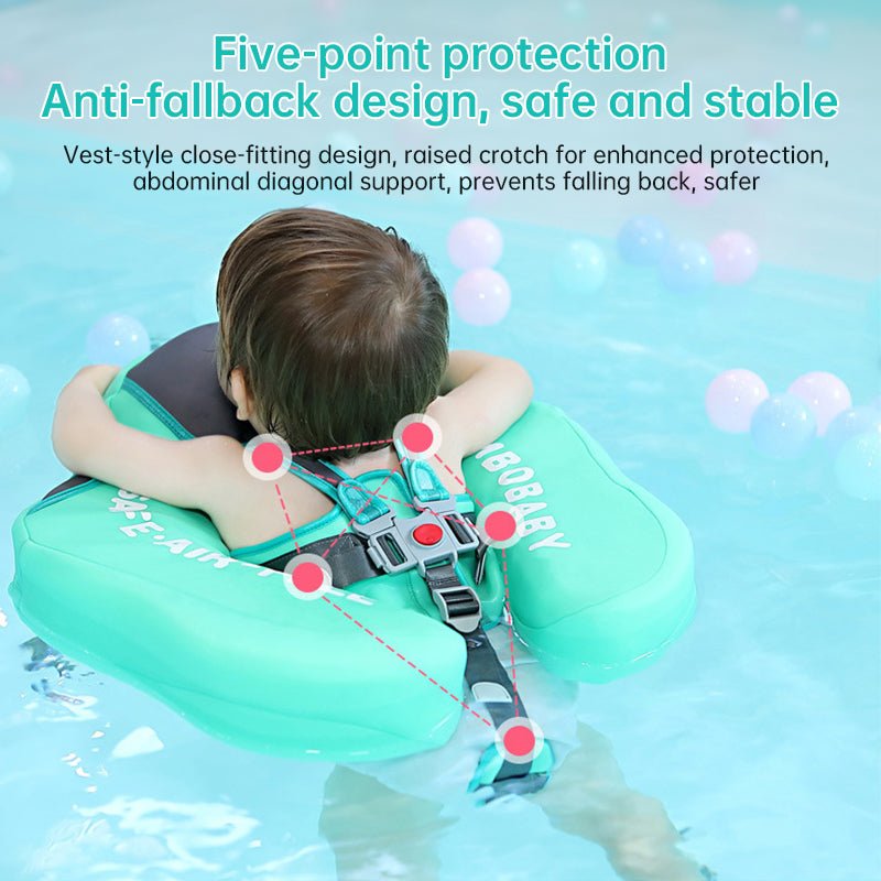 Mambobaby Non - inflatable Baby Swim Float, Foot Cushion, Seat, Fun Swimming Toys, Gift for Boys and Girls - Outdoors & Sports Tinker Time