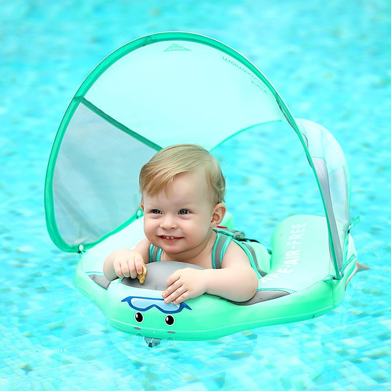 Mambobaby Non - inflatable Baby Swim Float, Foot Cushion, Seat, Fun Swimming Toys, Gift for Boys and Girls - Outdoors & Sports Tinker Time