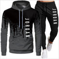 Men's 2-Piece Lightweight Hooded Sweatshirt and Jogger Set - Outdoors & Sports Tinker Time