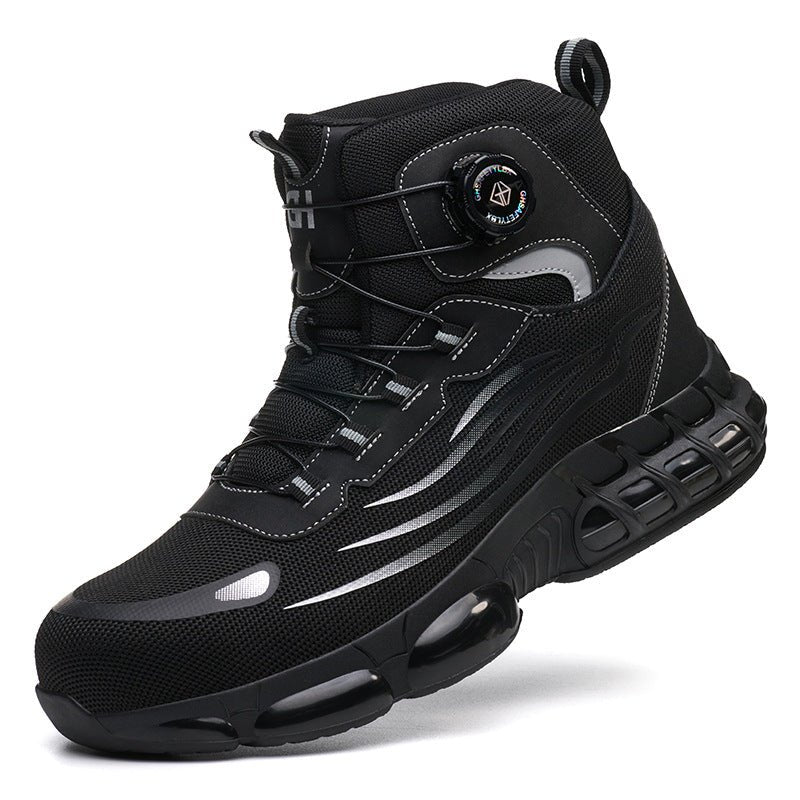 Men's anti smashing and anti piercing hiking work shoes are breathable for men - Outdoors & Sports Tinker Time