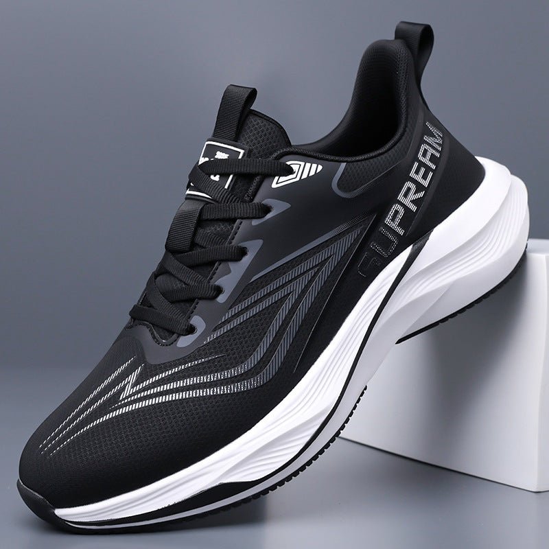 Men's Autumn New Soft Casual Running Shoes, Fashionable Versatile Lightweight Sneakers for Men - Outdoors & Sports Tinker Time
