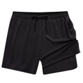 Mens Beach Pants, Zipper Pockets, 2 In 1 Swimming Pants, Mens Anti Embarrassment, Quick Drying, and Anti Splashing Solid Color Shorts - Outdoors & Sports Tinker Time