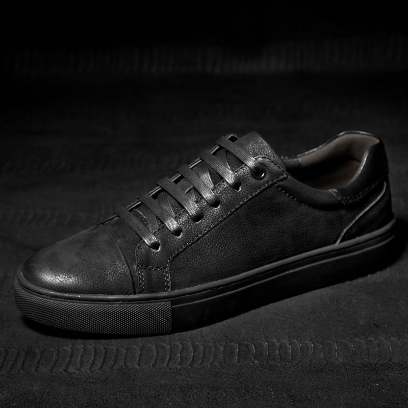 Men's Business Casual Genuine Leather Suede Casual Shoes - Outdoors & Sports Tinker Time