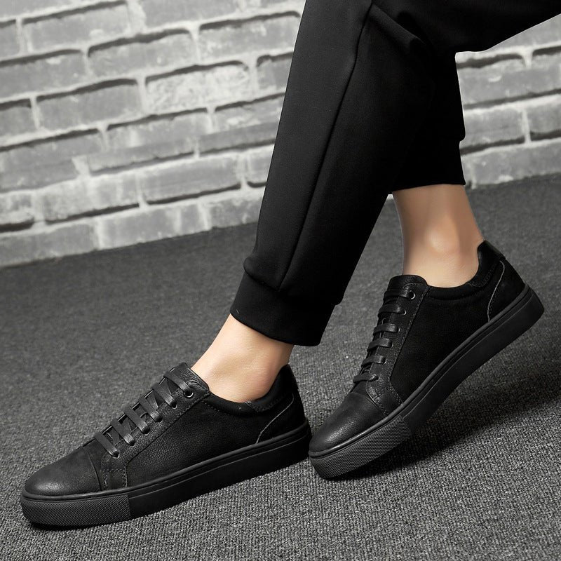 Men's Business Casual Genuine Leather Suede Casual Shoes - Outdoors & Sports Tinker Time