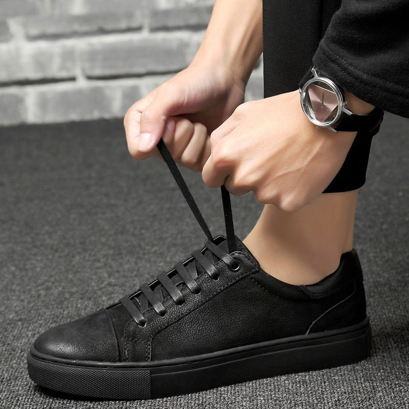 Men's Business Casual Genuine Leather Suede Casual Shoes - Outdoors & Sports Tinker Time