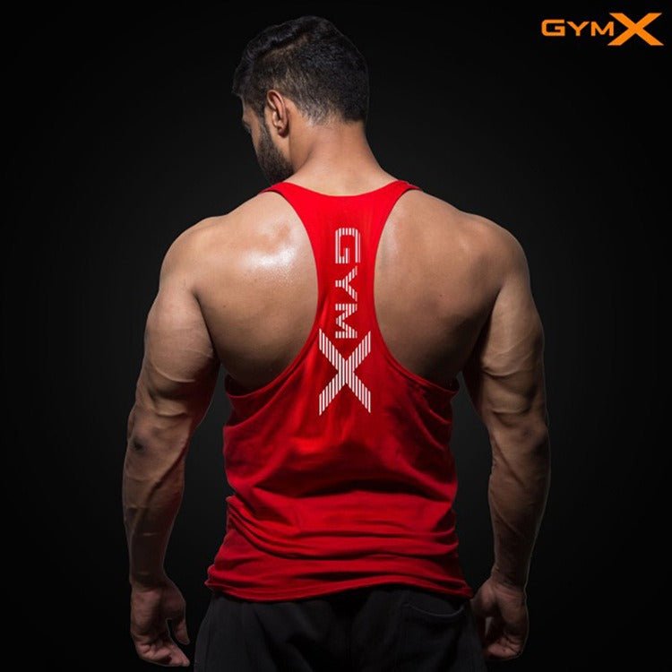 Mens Fitness Vest, Muscle Exercise Tight Fitting Shirt, Quick Drying Top, Fitness Suit, Muscle Training, Sleeveless - Outdoors & Sports Tinker Time