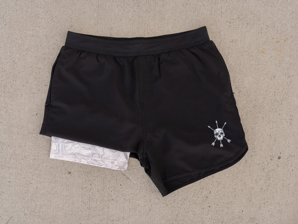 MEN'S | HYBRID SHORT : BLACK - Outdoors & Sports Tinker Time