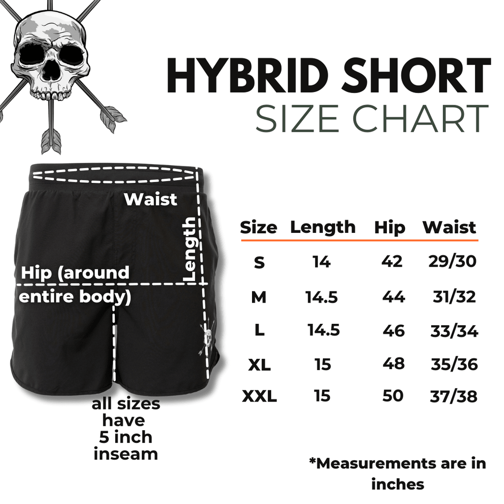 MEN'S | HYBRID SHORT : BLACK - Outdoors & Sports Tinker Time