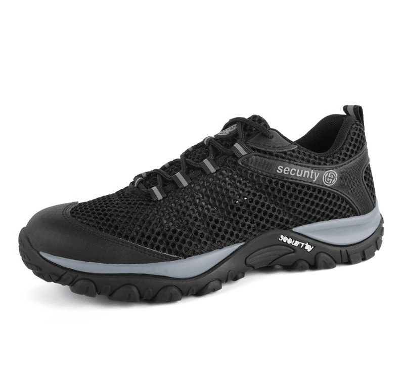 Men's labor protection shoes, anti smashing and anti puncture plastic toe caps, electrical insulation 10kV shoes, breathable and - Outdoors & Sports Tinker Time