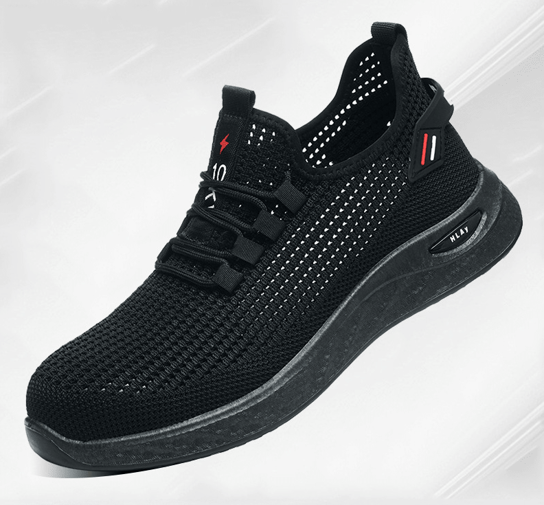 Men's labor protection shoes, anti smashing and anti puncture plastic toe caps, electrical insulation 10kV shoes, breathable and - Outdoors & Sports Tinker Time