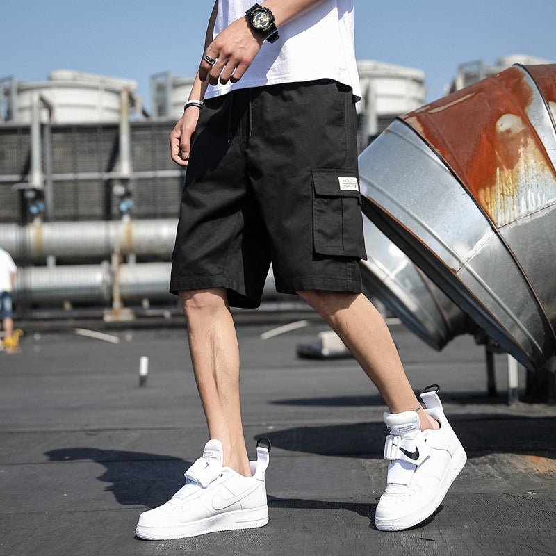 Mens Mens New Summer Shorts Sports Pants Trend Beach Pants Students Cargo Pants - Outdoors & Sports Tinker Time