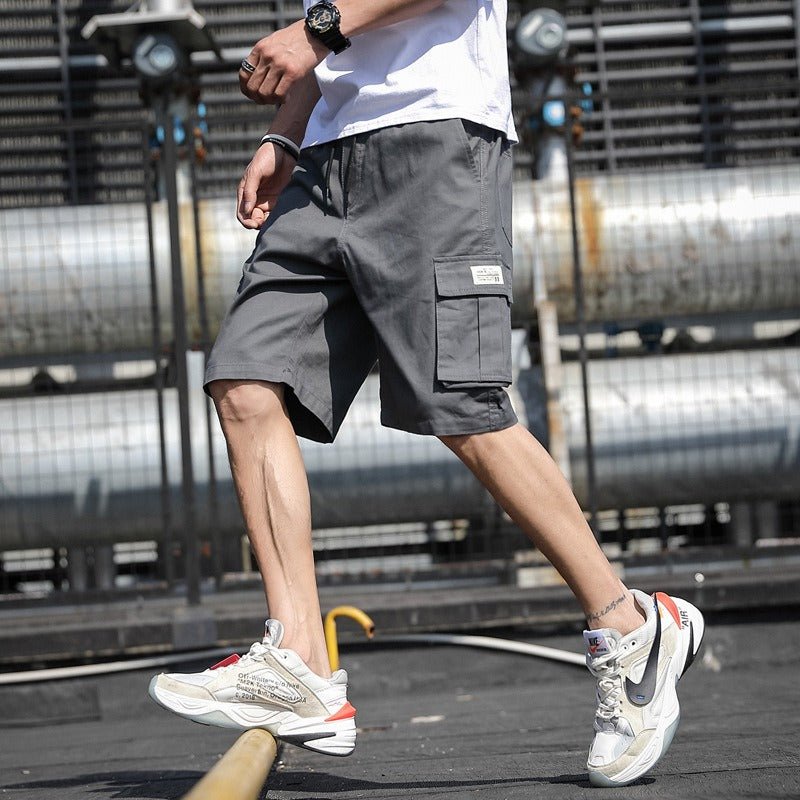 Mens Mens New Summer Shorts Sports Pants Trend Beach Pants Students Cargo Pants - Outdoors & Sports Tinker Time