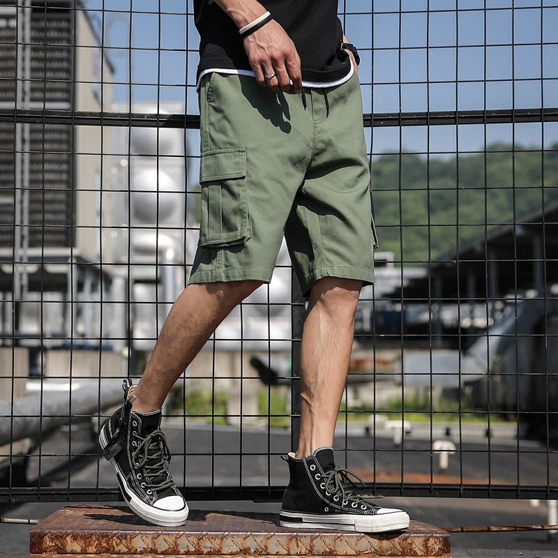 Mens Mens New Summer Shorts Sports Pants Trend Beach Pants Students Cargo Pants - Outdoors & Sports Tinker Time