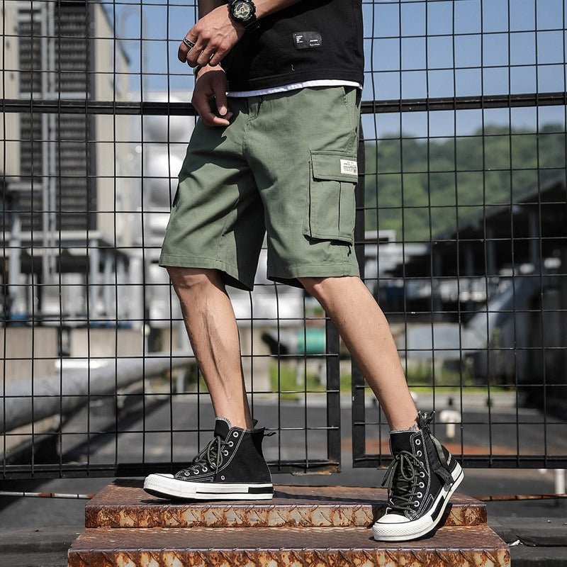Mens Mens New Summer Shorts Sports Pants Trend Beach Pants Students Cargo Pants - Outdoors & Sports Tinker Time