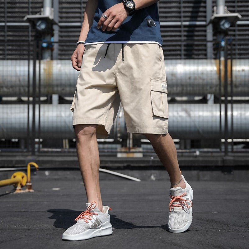 Mens Mens New Summer Shorts Sports Pants Trend Beach Pants Students Cargo Pants - Outdoors & Sports Tinker Time