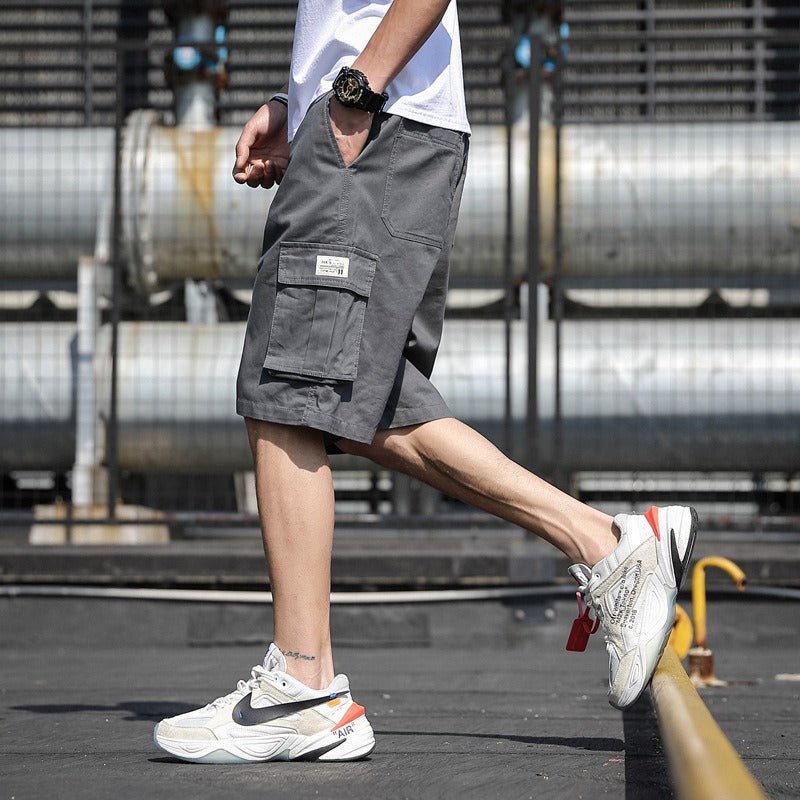 Mens Mens New Summer Shorts Sports Pants Trend Beach Pants Students Cargo Pants - Outdoors & Sports Tinker Time