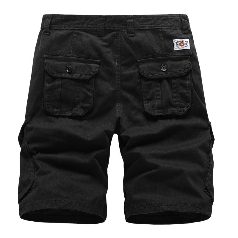 Mens Pants Summer Casual Pants Mens Capris Loose Cargo Pants Cotton Shorts Mens Large Sweatpants Pants - Outdoors & Sports Tinker Time