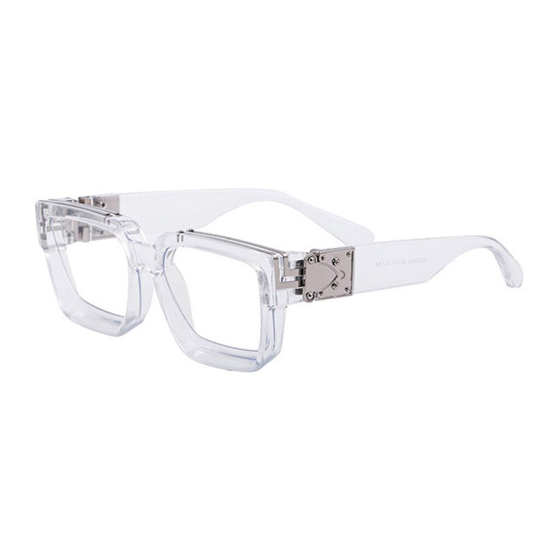 Millionaire Style Sunglasses Men Fashion Trendy Sunglasses Women High-End Square Frame Sunglasses - Outdoors & Sports Tinker Time
