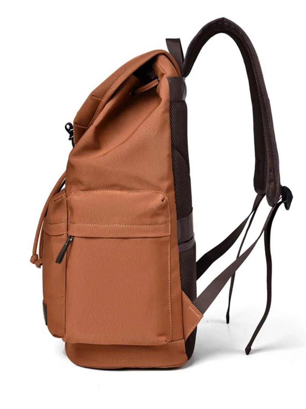Multi Pockets Adjustable Strap Canvas Backpack Bag - Outdoors & Sports Tinker Time