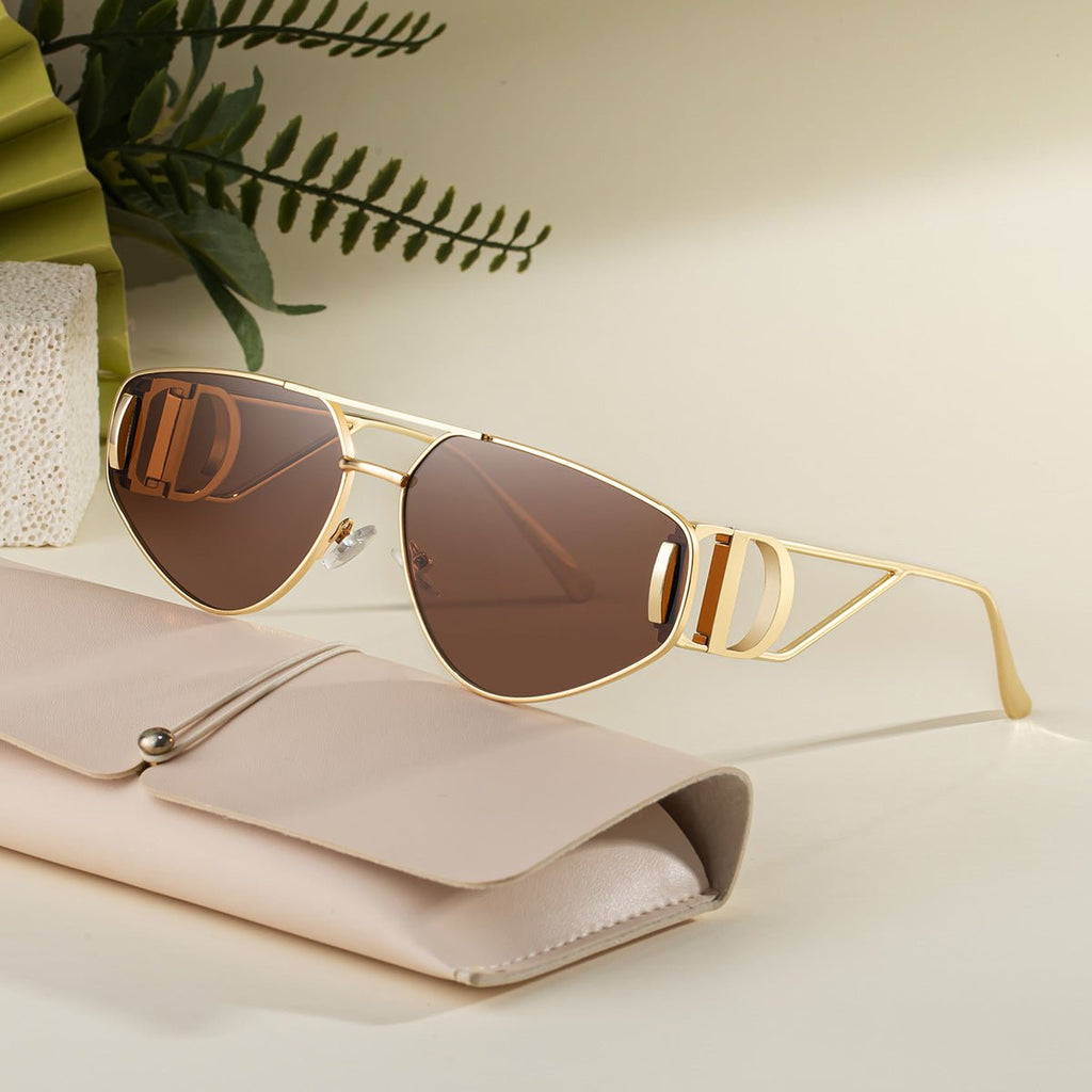 New Fashion Cat Eye Sunglasses for Women, Trendy and Stylish Outdoor Street Sun Protection Sunglasses for Women - Outdoors & Sports Tinker Time