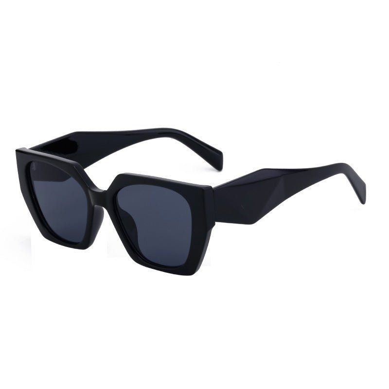 New Fashion Cat-eye Wide Temple Sunglasses for Women, High-end Ins Style, Full-frame UV Protection Sun Glasses - Outdoors & Sports Tinker Time